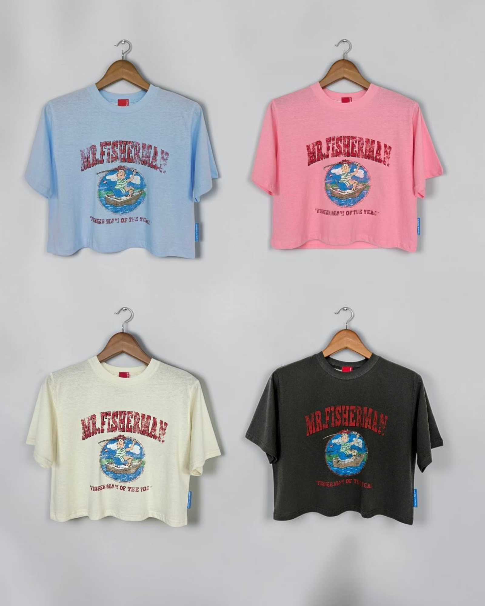 ”MR.FRISHERMAN“短Tee