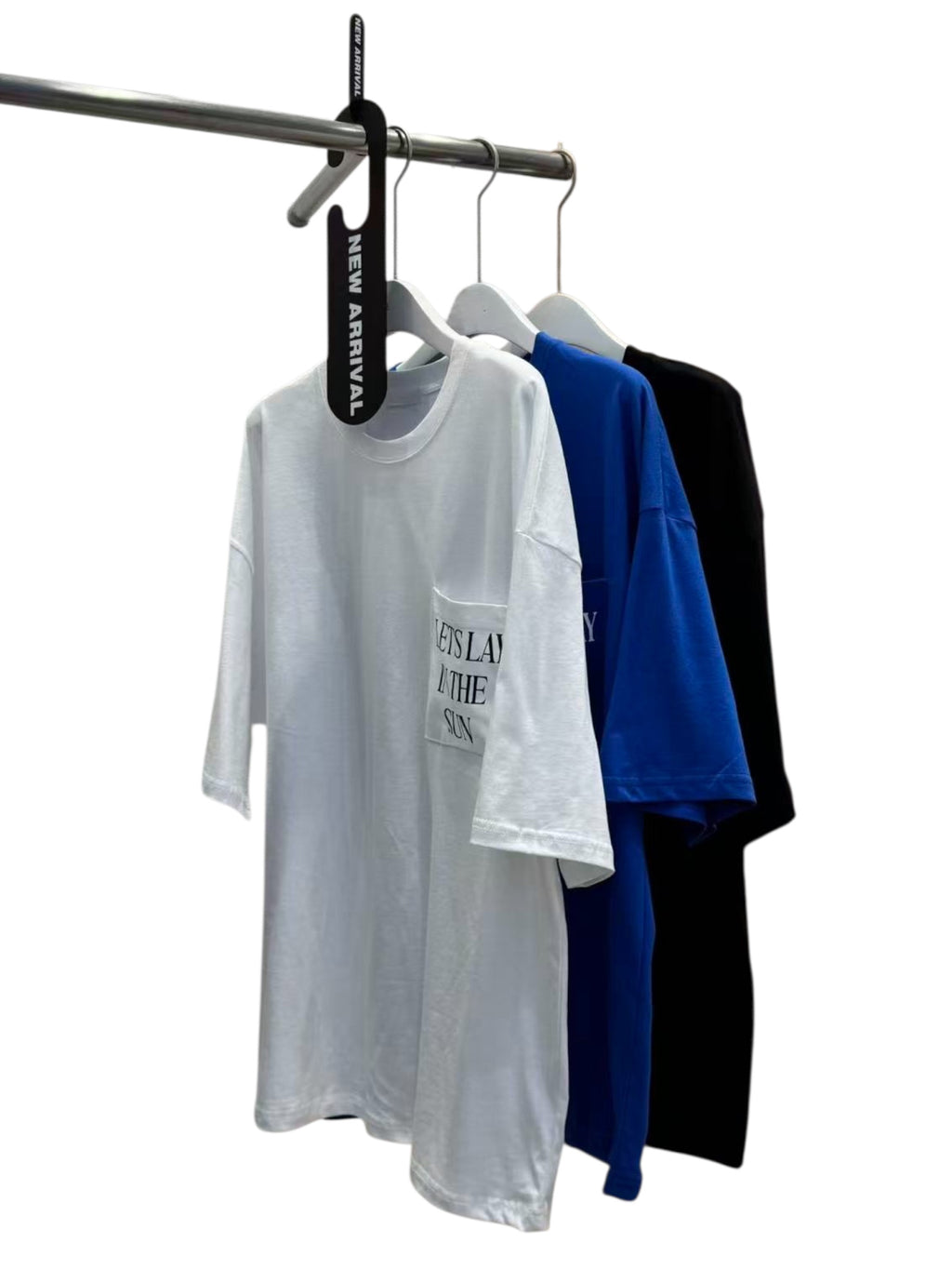 英文字pocket長Tee