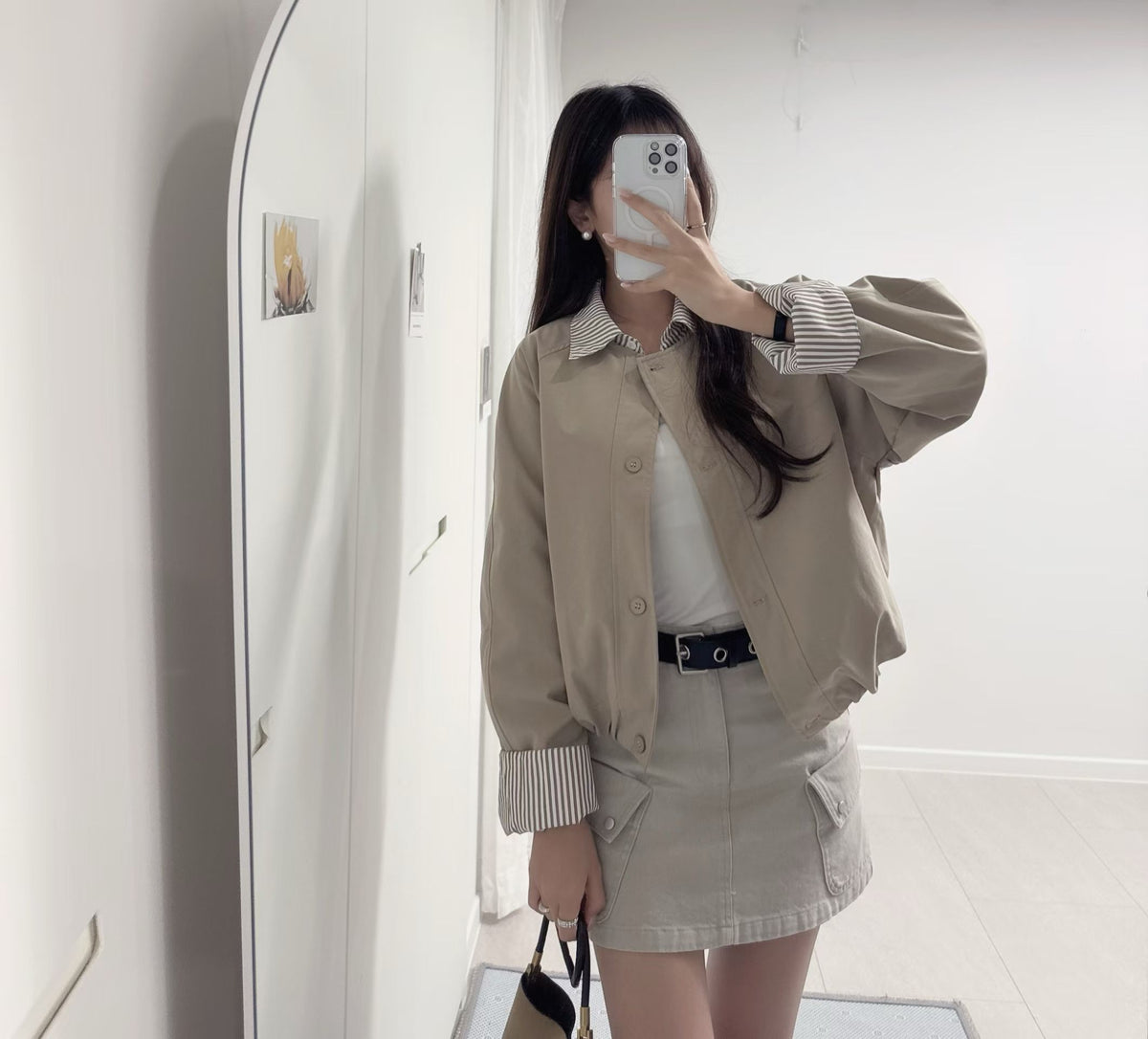 假兩件風褸