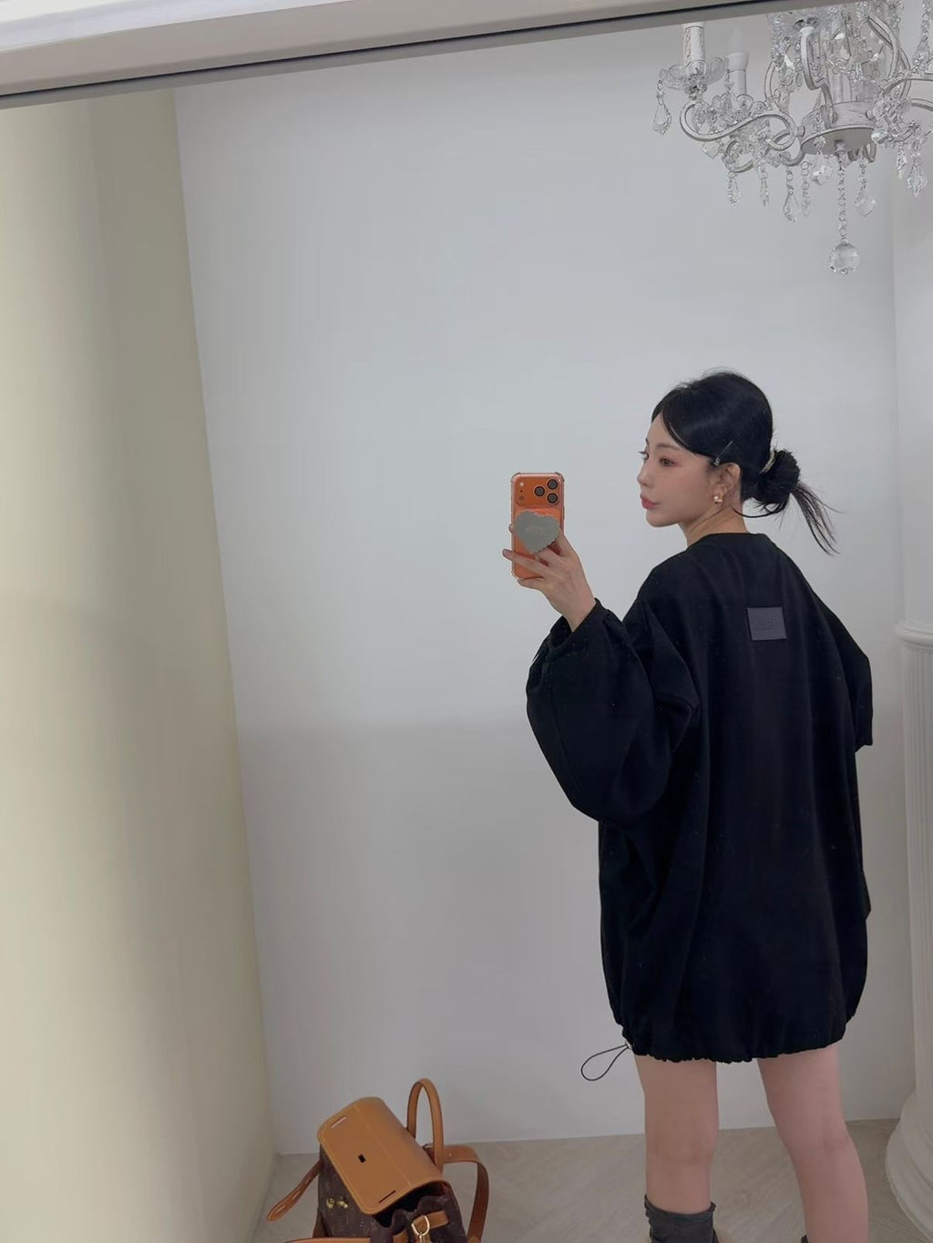拼色長Tee