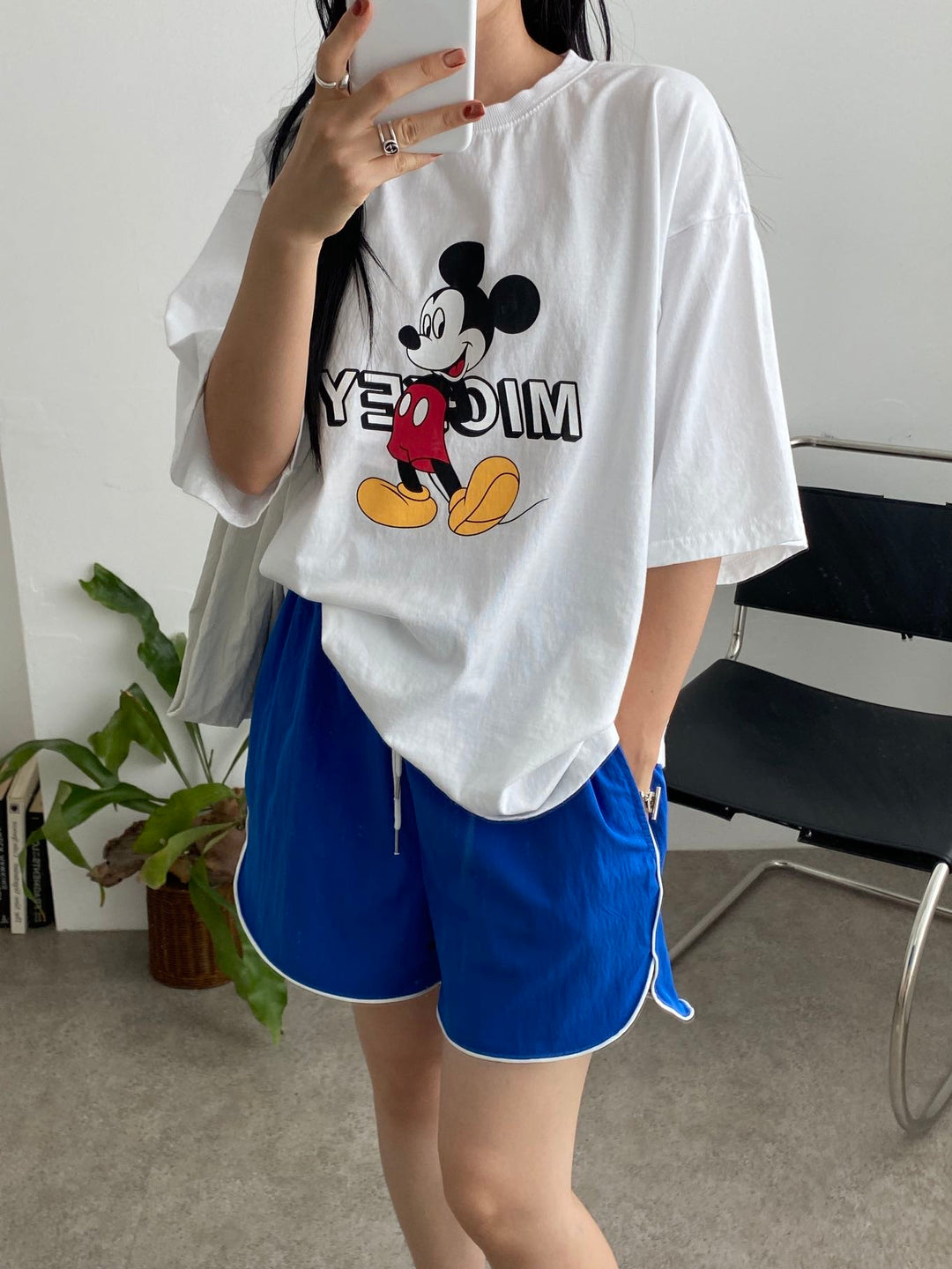 DISNEY 米奇長Tee