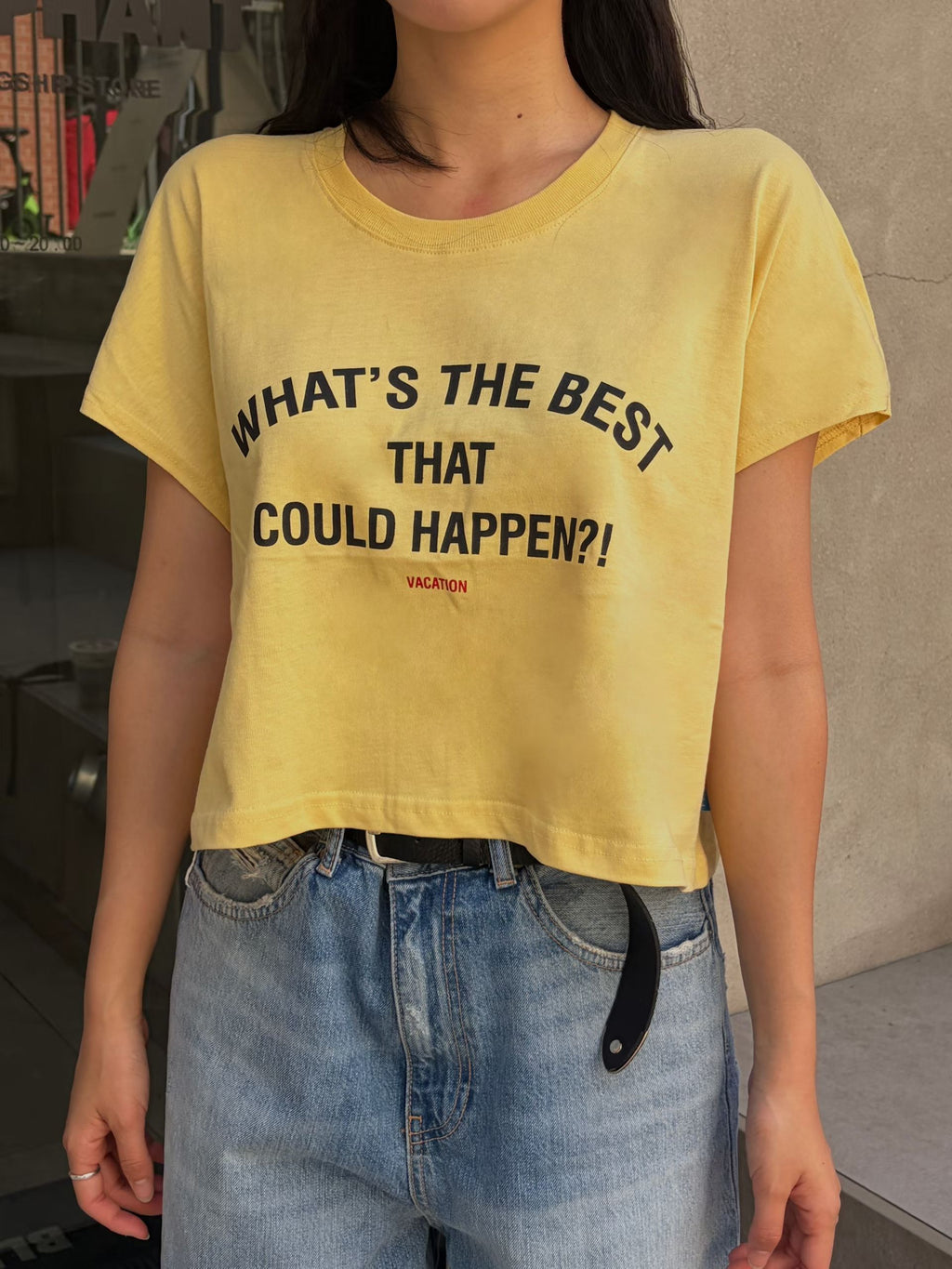 “WHAT‘S THE BEST”短Tee