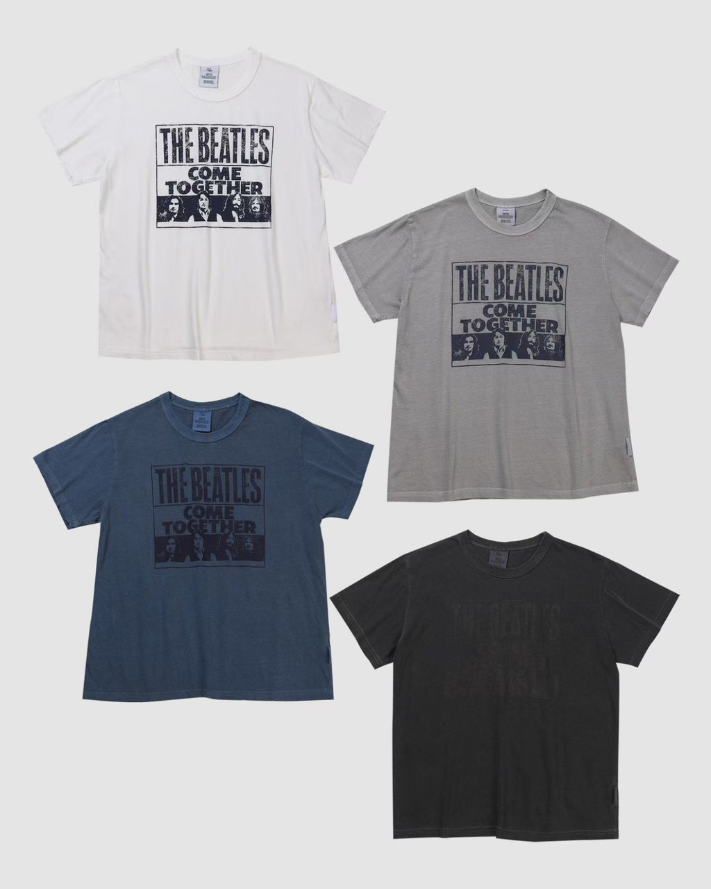 “THE BEATLES”洗水Tee