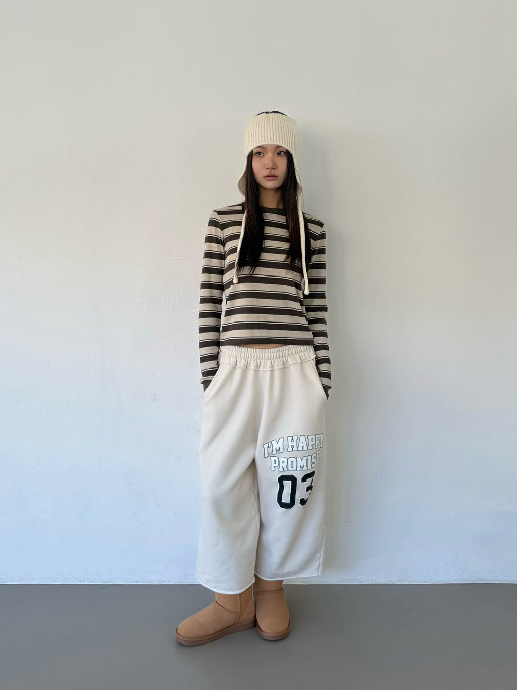 束袖橫間Tee