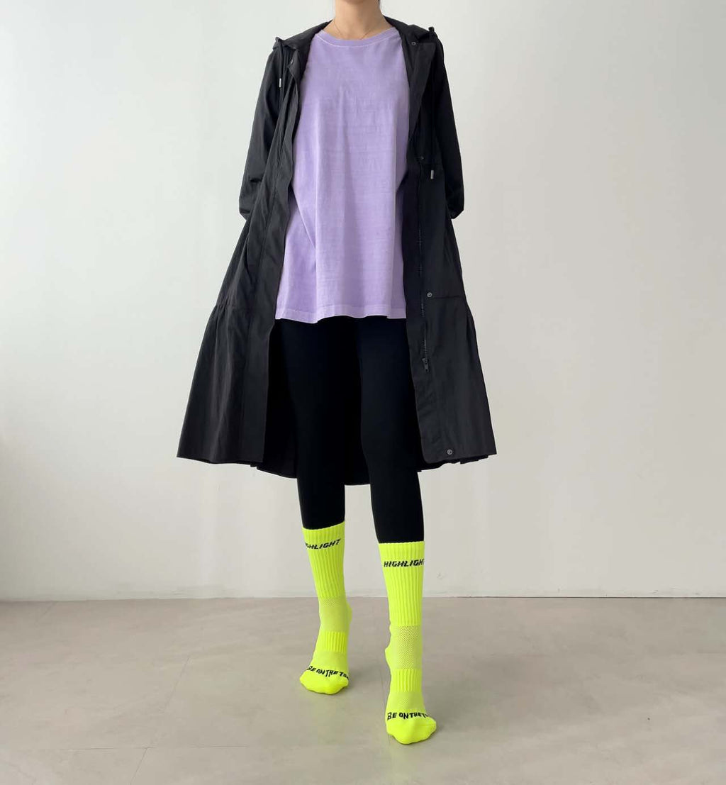 “HIGHT”坑紋壓力襪 ($100/4對)
