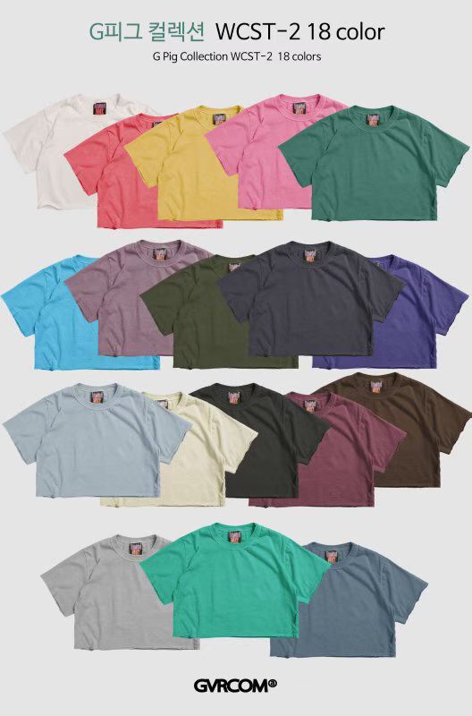 WCST-12 洗水短Tee