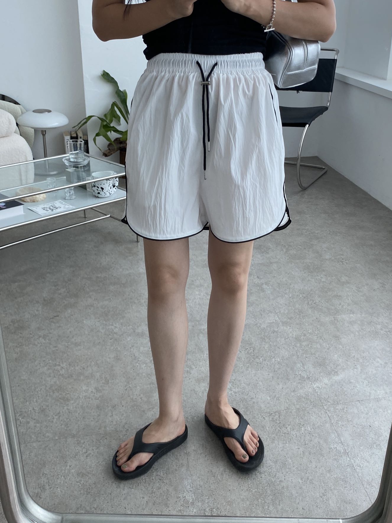 圓腳短褲