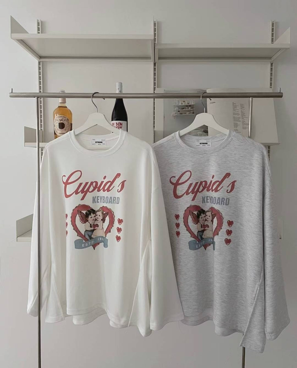 天使側開叉衛衣