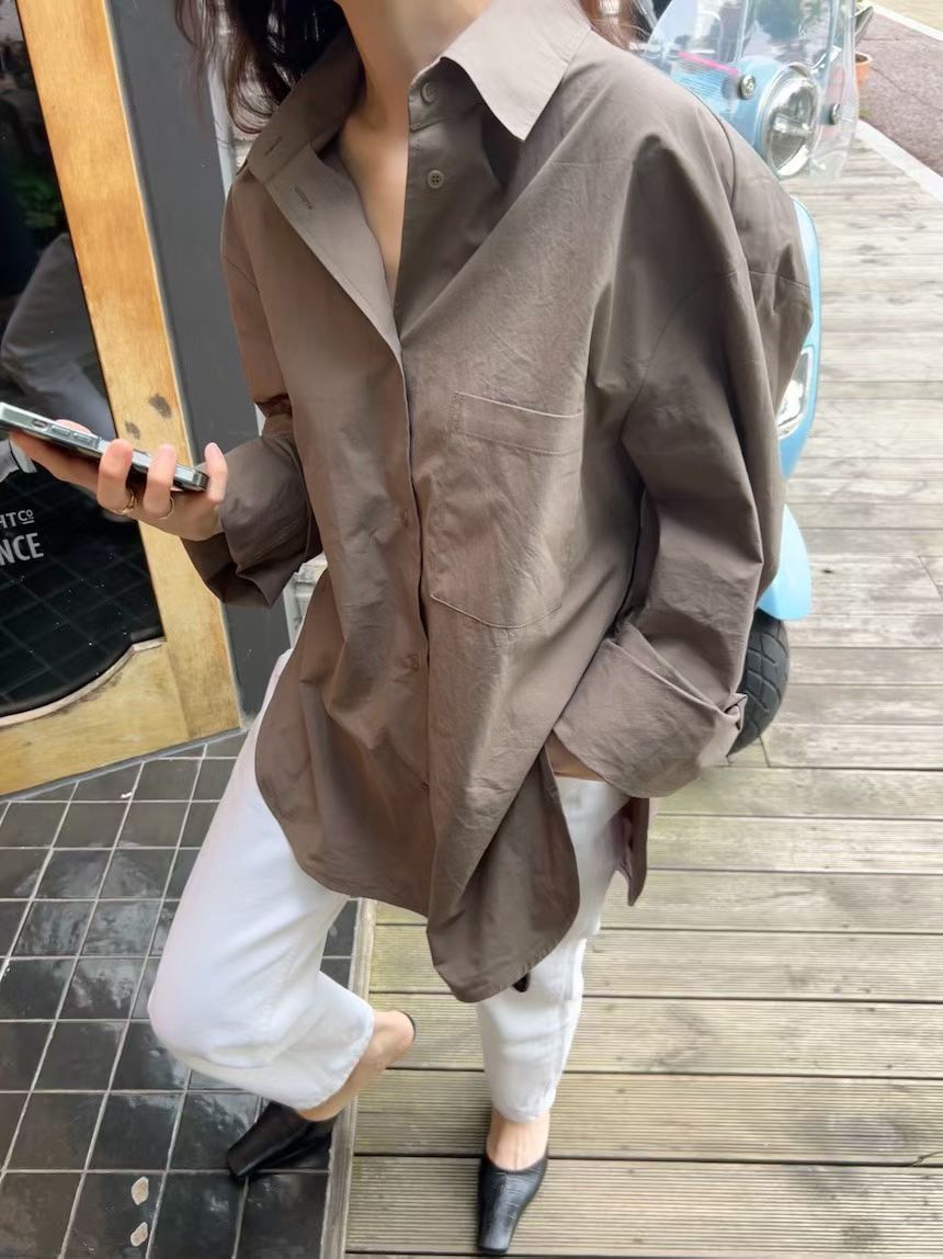 側開叉pocket恤