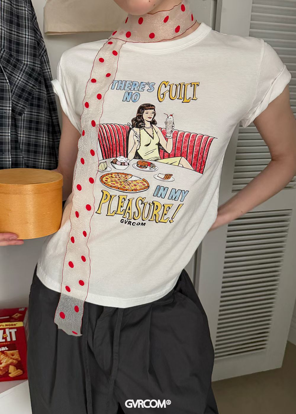 ‘There’s No Gult”女人洗水Tee