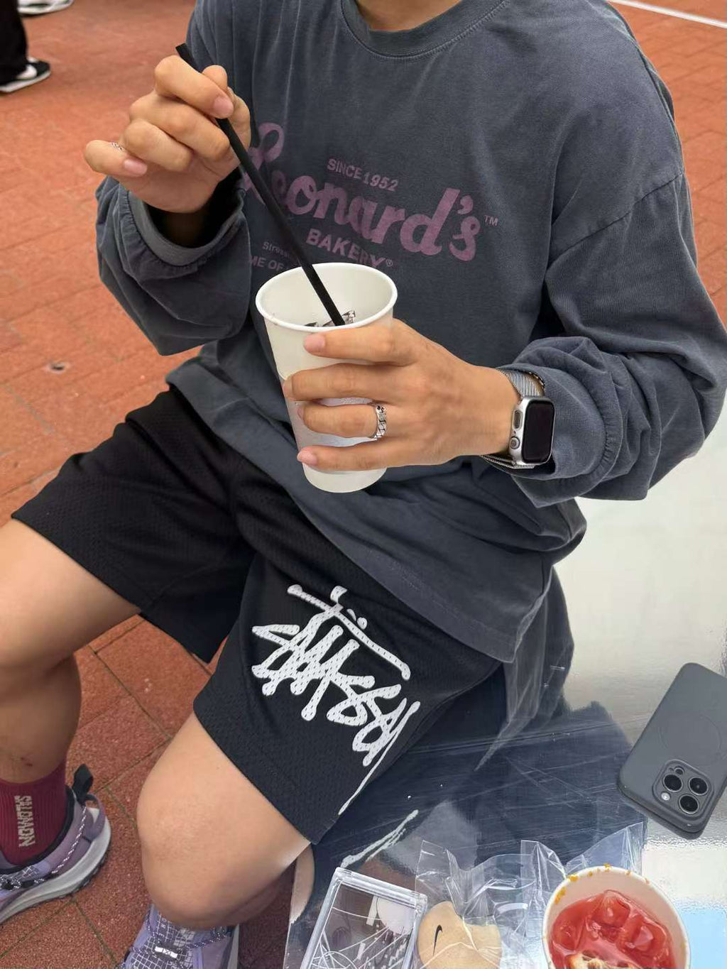 “Leonard”洗水長袖Tee