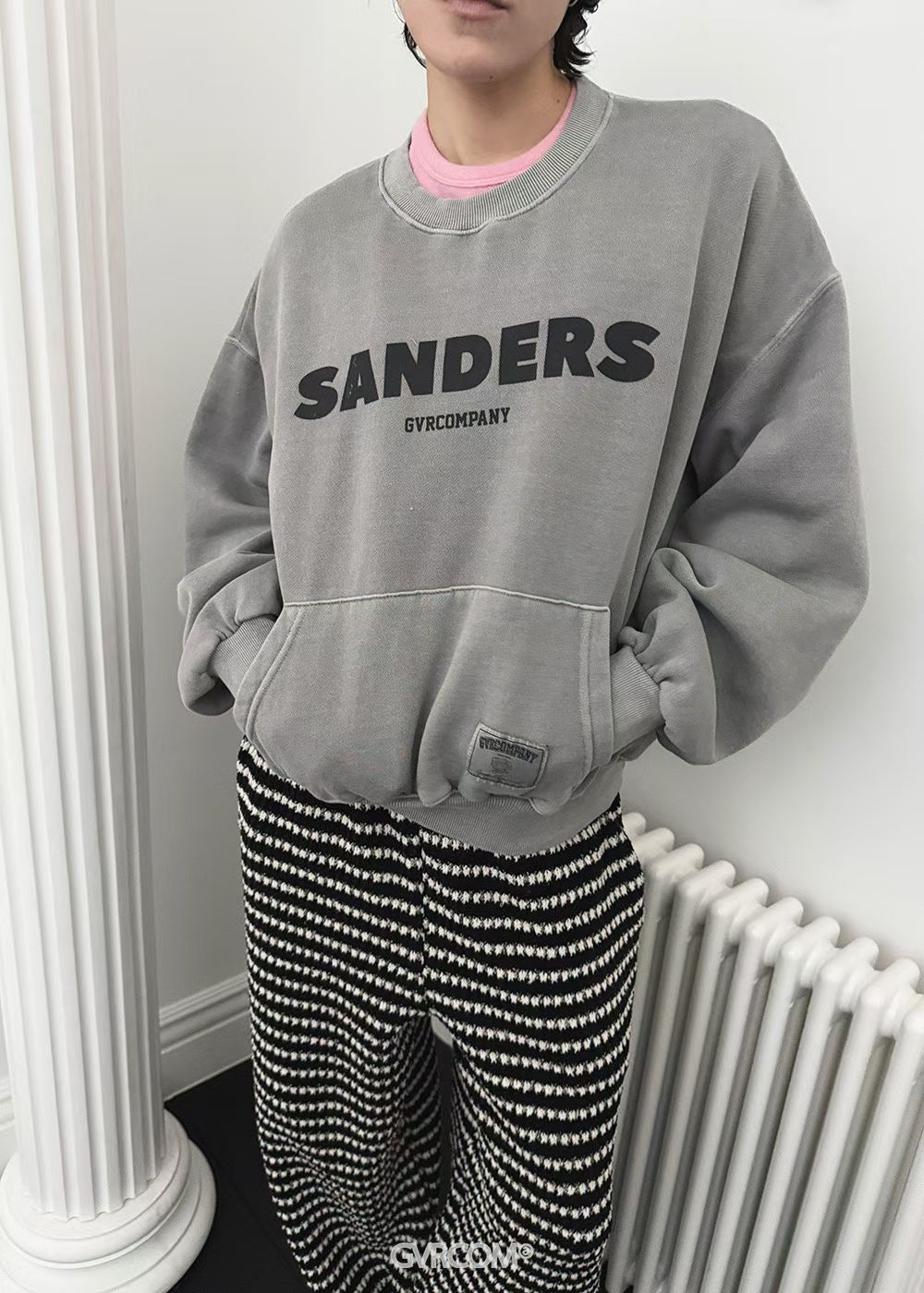 “SANDERS”洗水衛衣