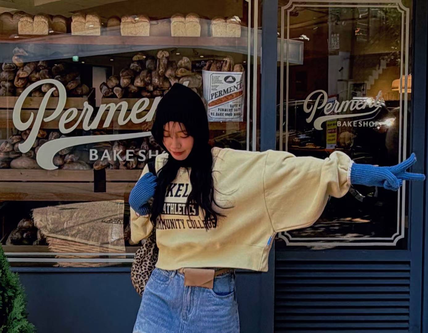 “LAKELADE”抓毛短衛衣