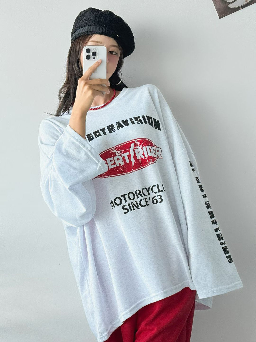 “JESERTRIDER”長袖薄Tee