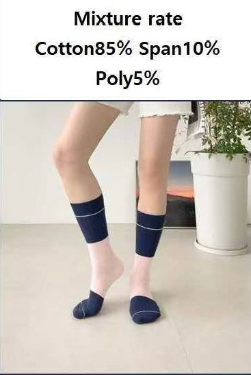 拚色長襪 ($100/3對)