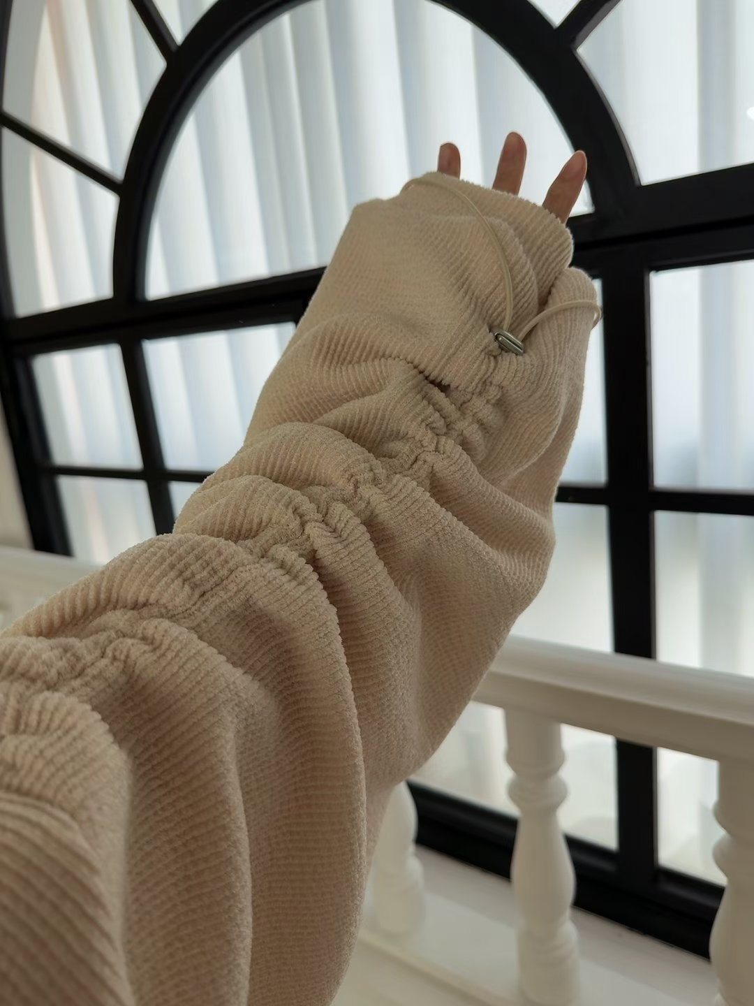 “Palette”索袖長絨Tee