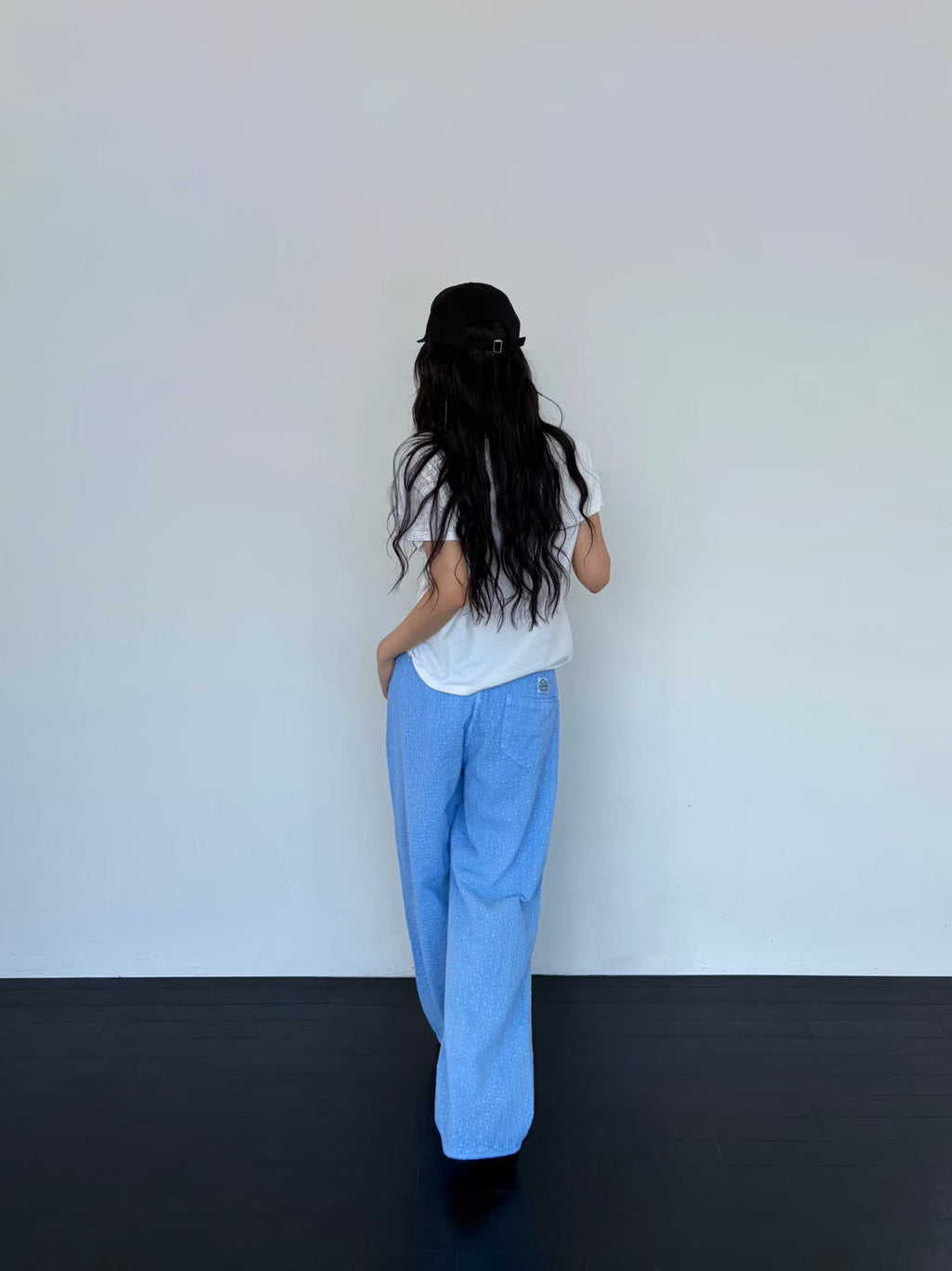 Lace紋軍褲