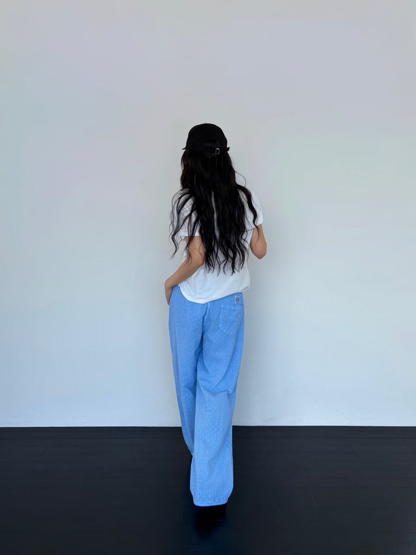 Lace紋軍褲