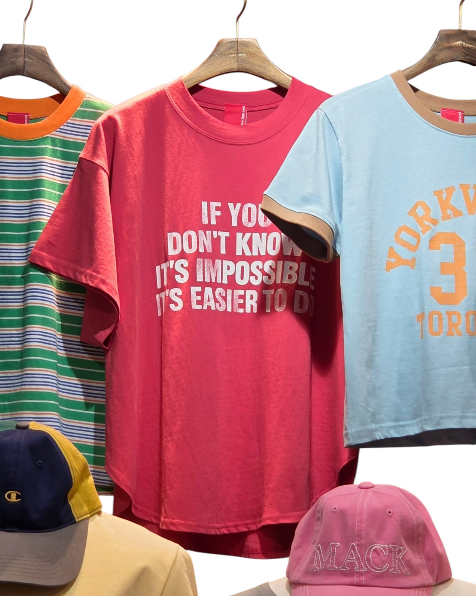 ‘IF YOU”圓腳Tee