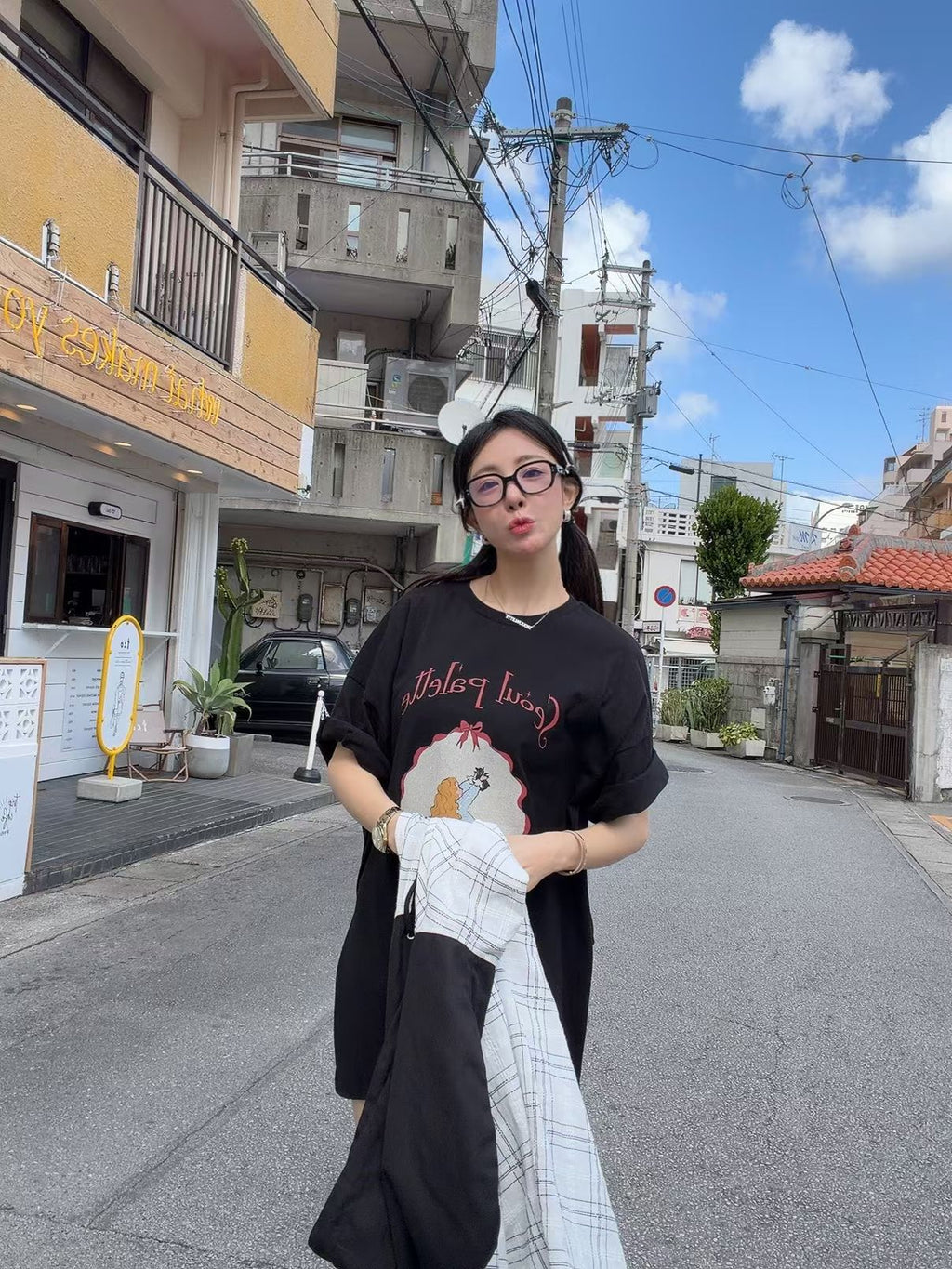 “Seoul”女仔長Tee