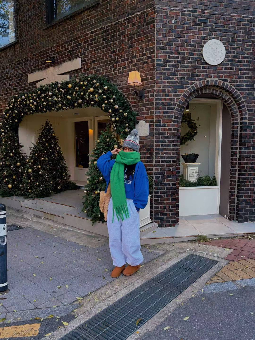 “LAKELADE”抓毛短衛衣