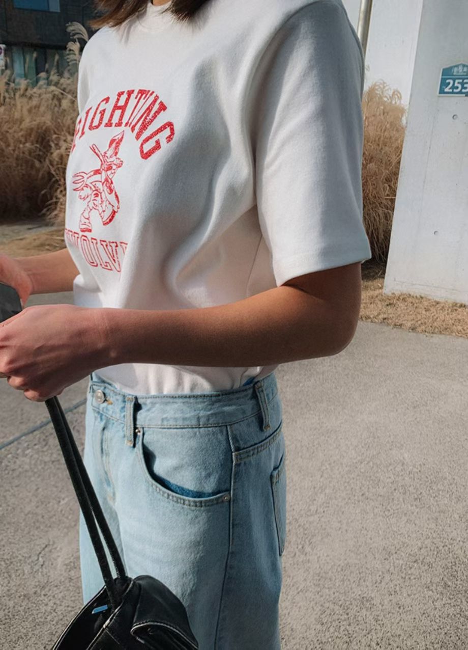 “FIGHTING”短袖Tee