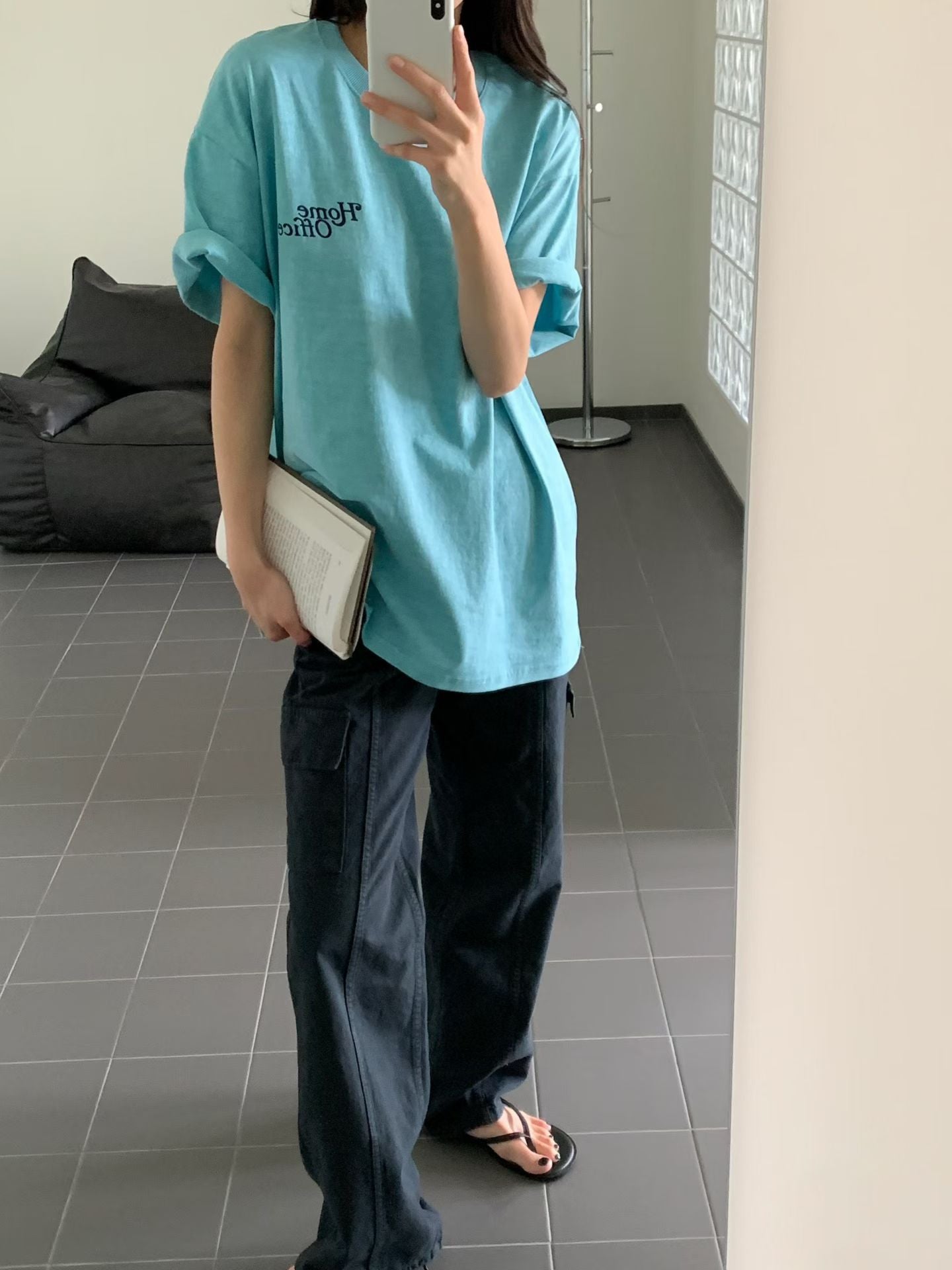 “Home Office”長Tee