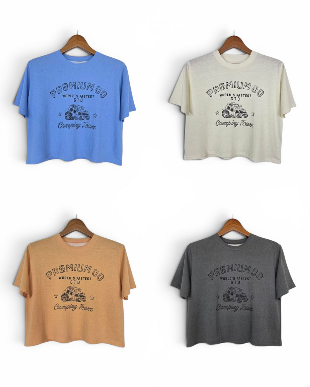 “PREMIUMCO”短Tee