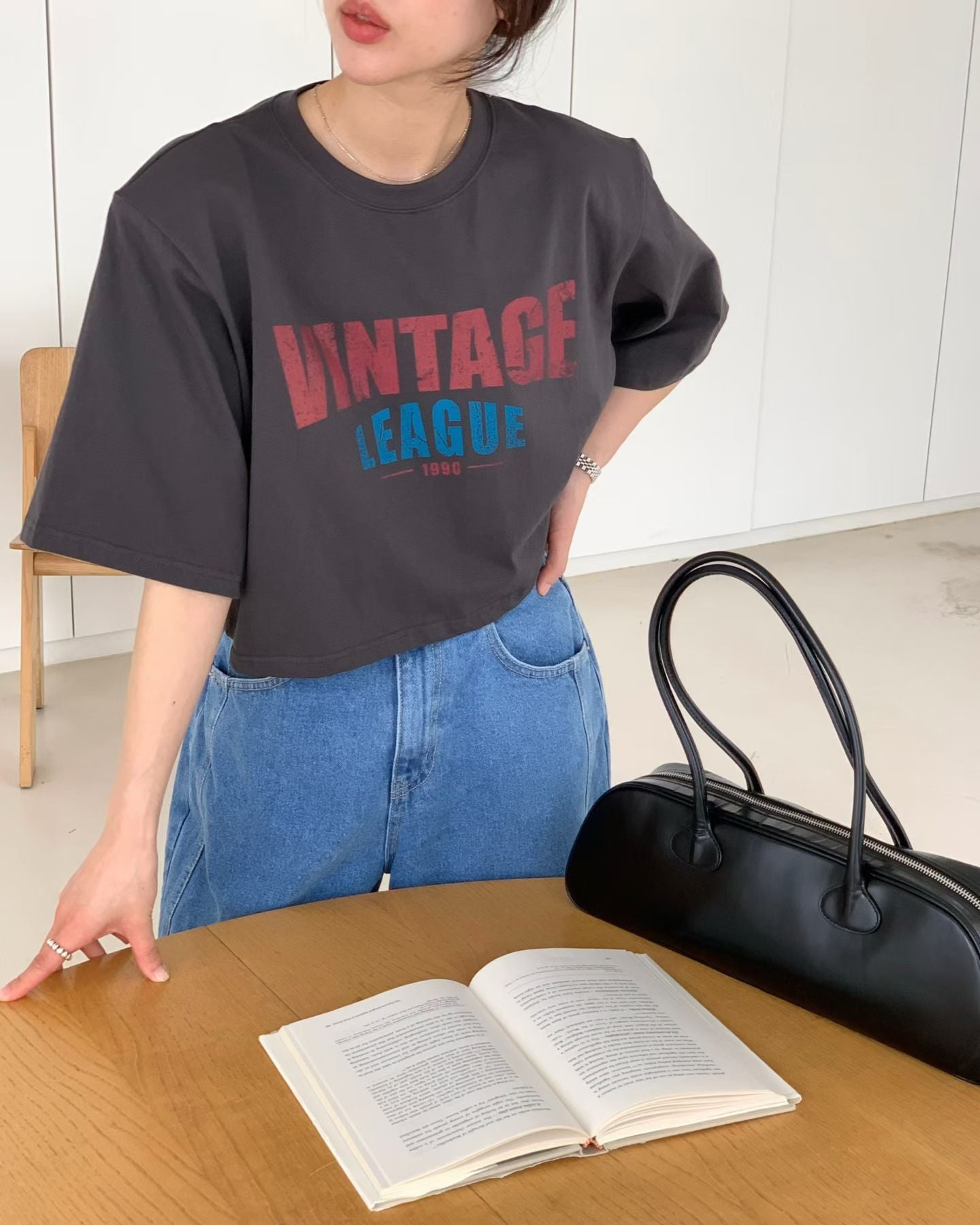“VINTAGE”短Tee