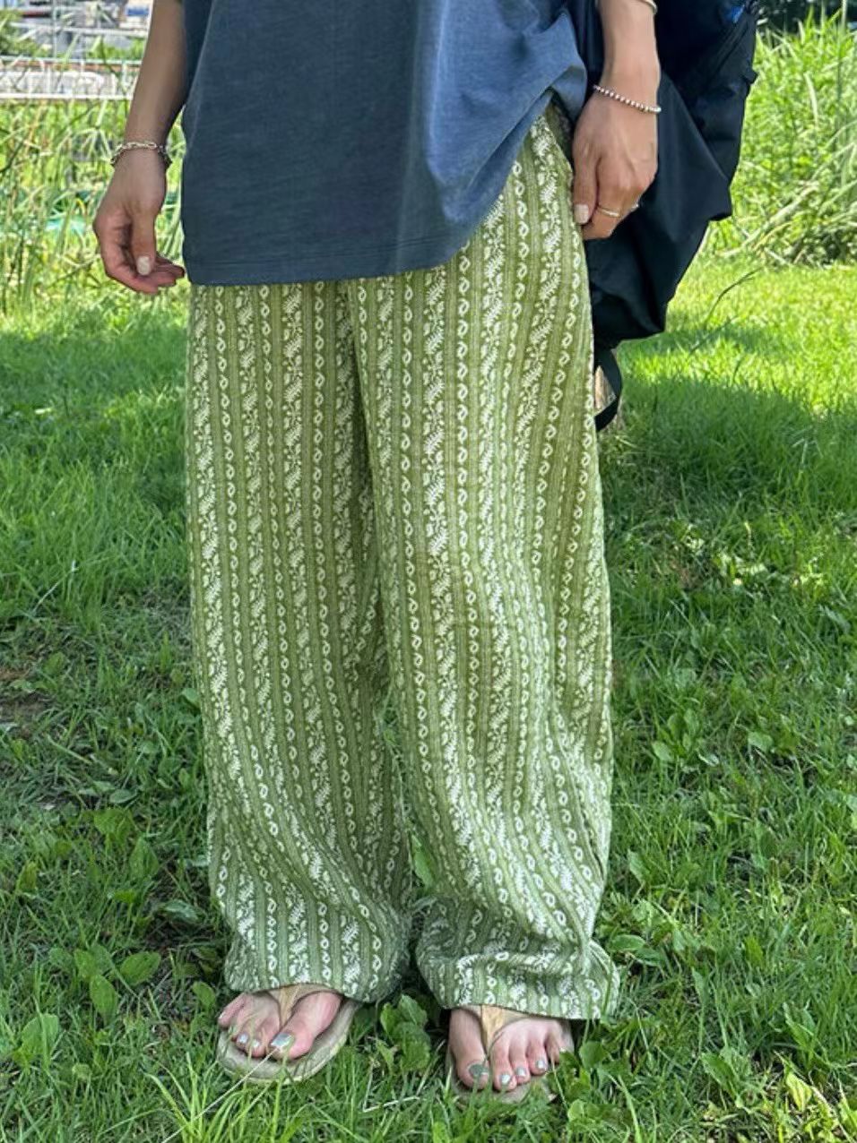 印第安花紋長褲