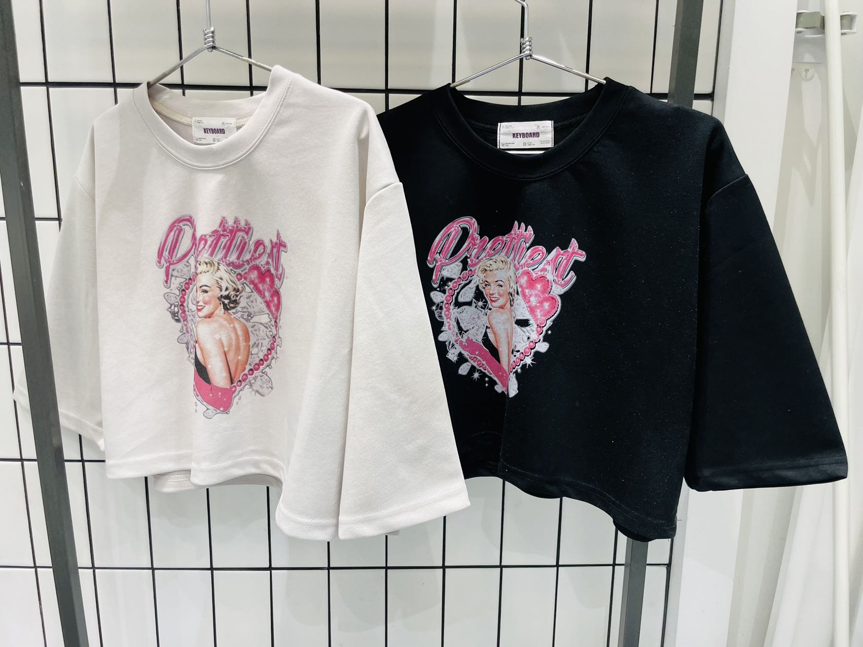 夢露短Tee