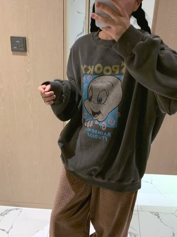 “SPOOKY”洗水衛衣