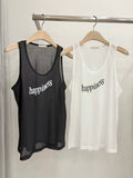 “Happiness”背心