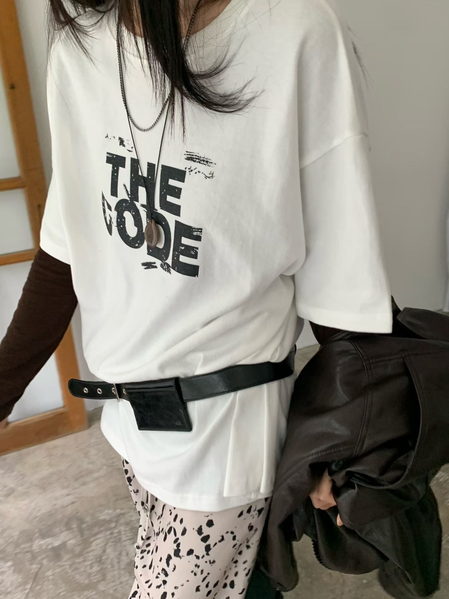 “The Code”長Tee