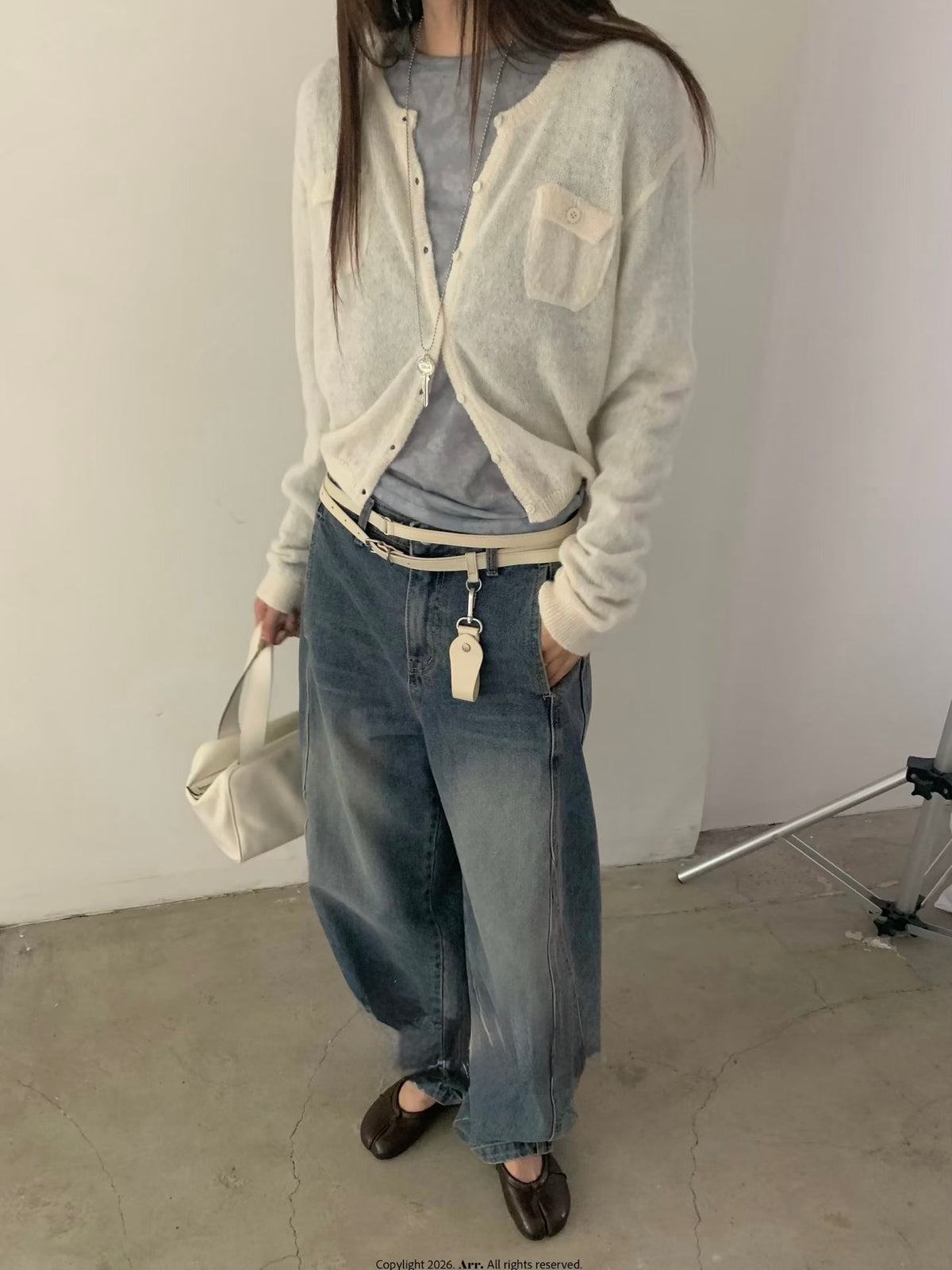 雙袋羊毛外套