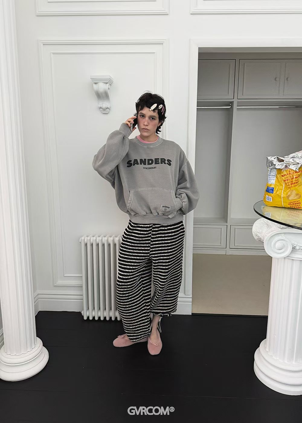 “SANDERS”洗水衛衣