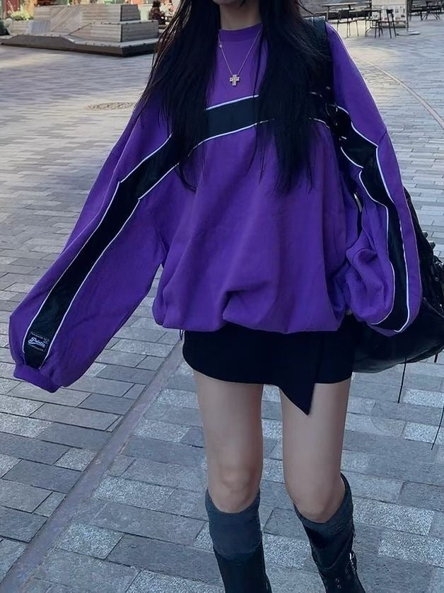 拼色長Tee