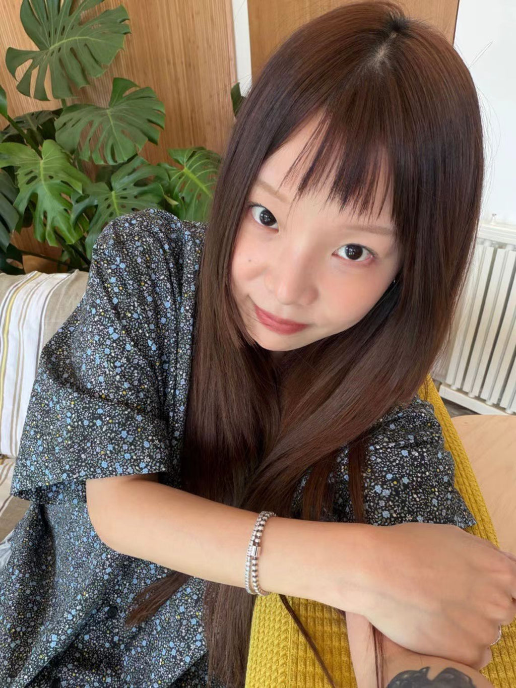花花長恤衫