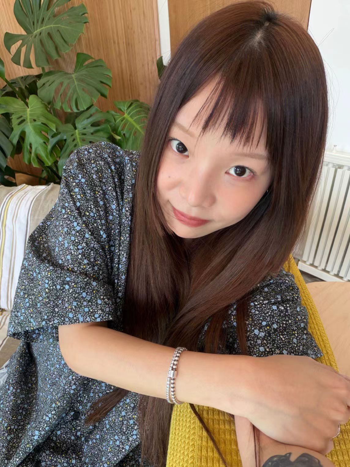 花花長恤衫