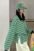 彩間Polo領長Tee