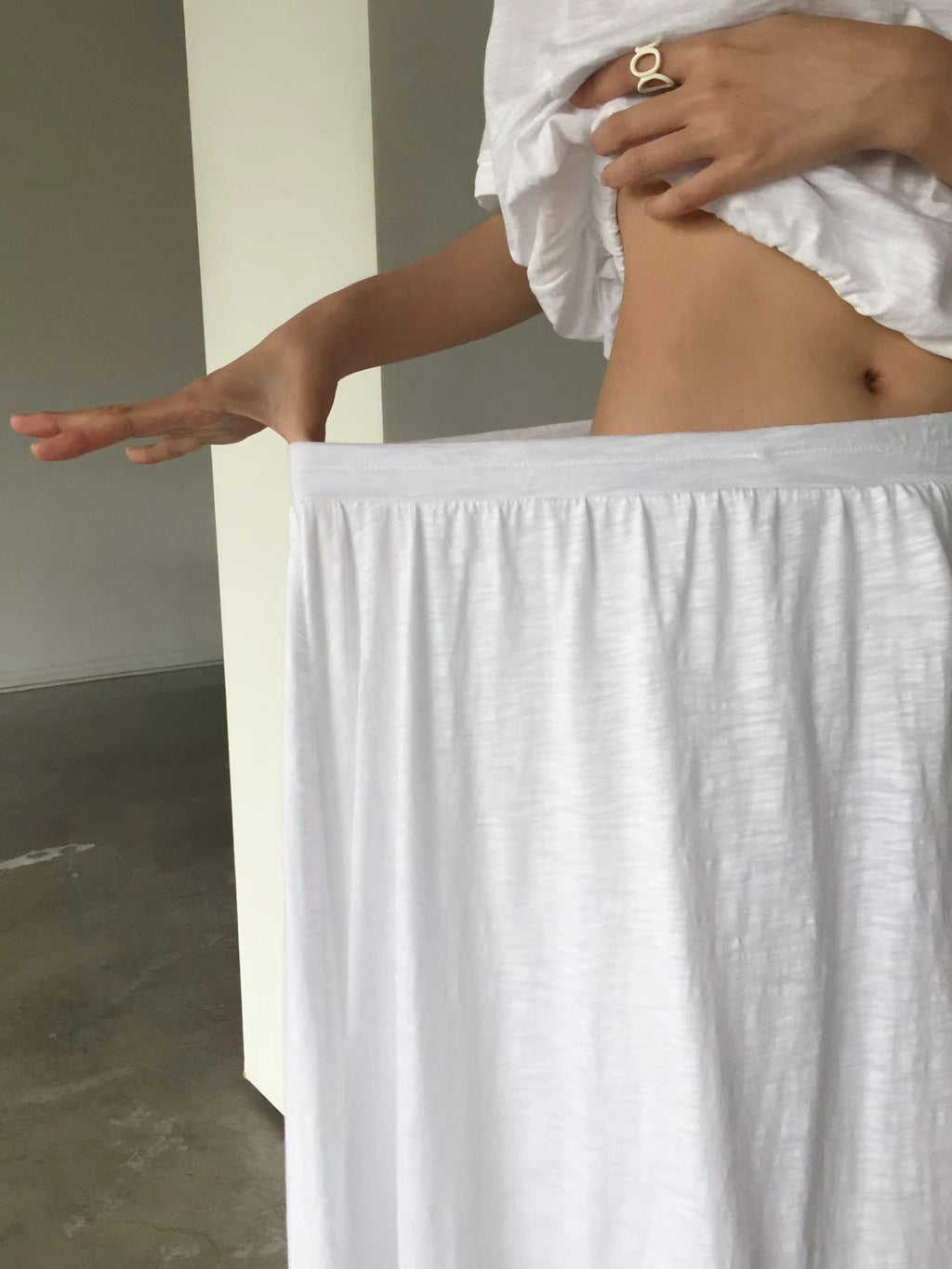 純棉長裙(set裝可另購純棉連帶Tee)
