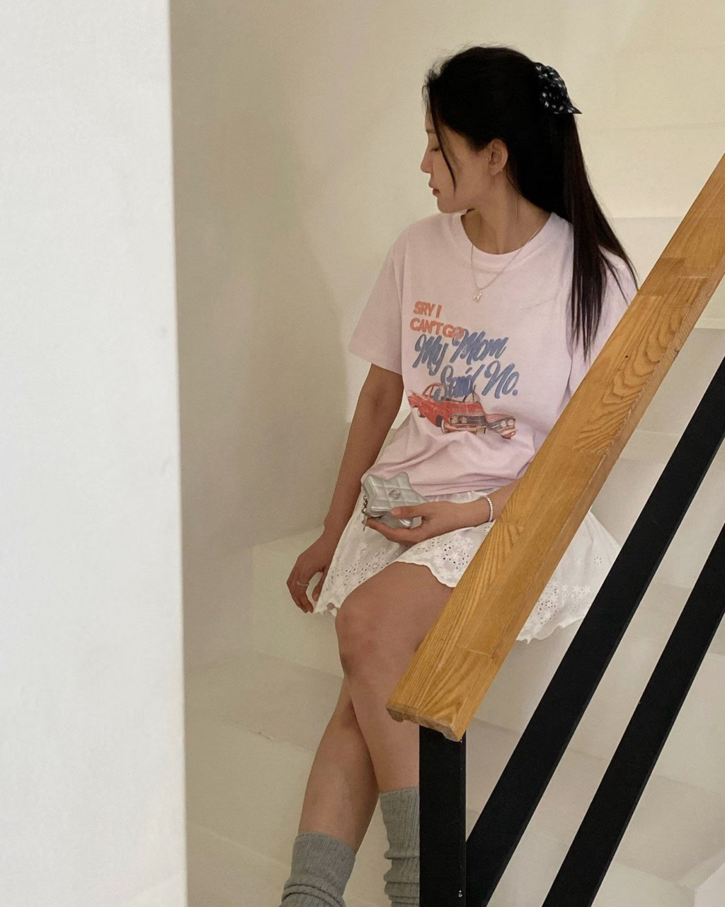 復古車薄Tee