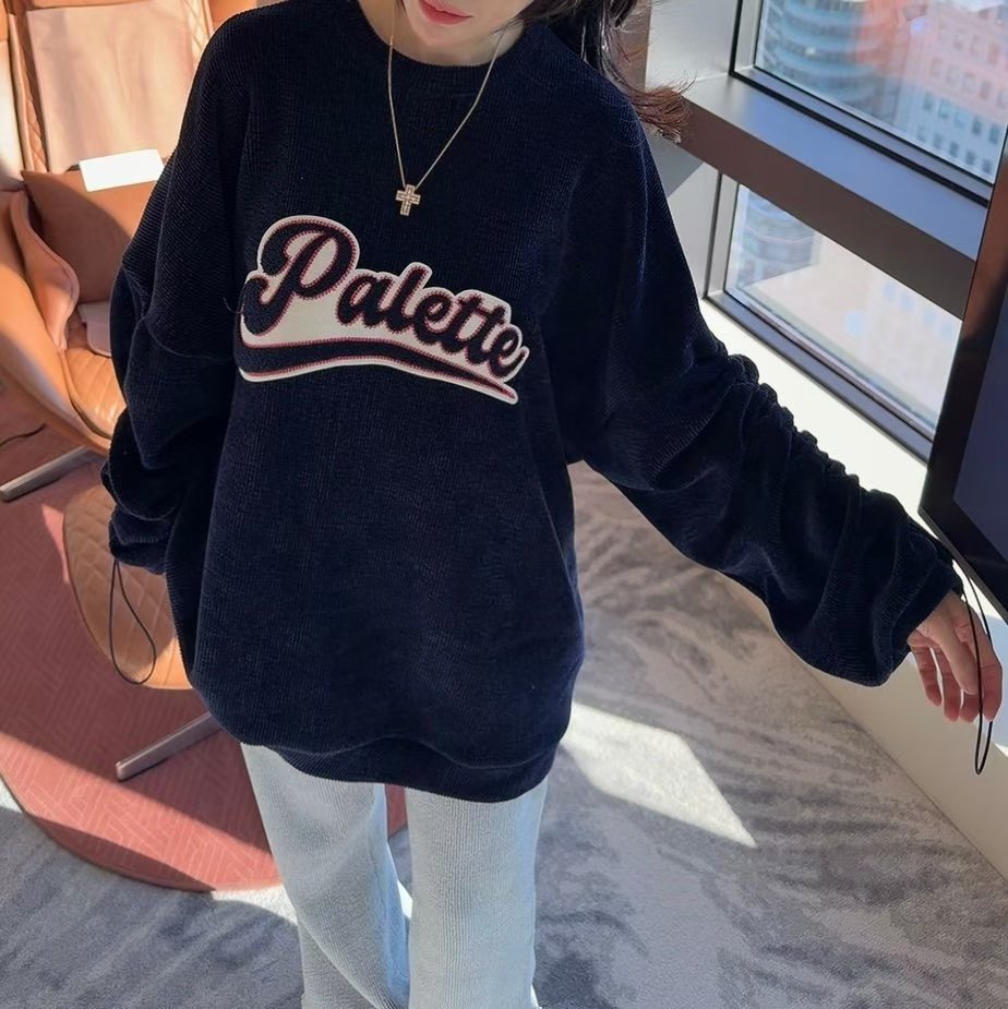 “Palette”索袖長絨Tee