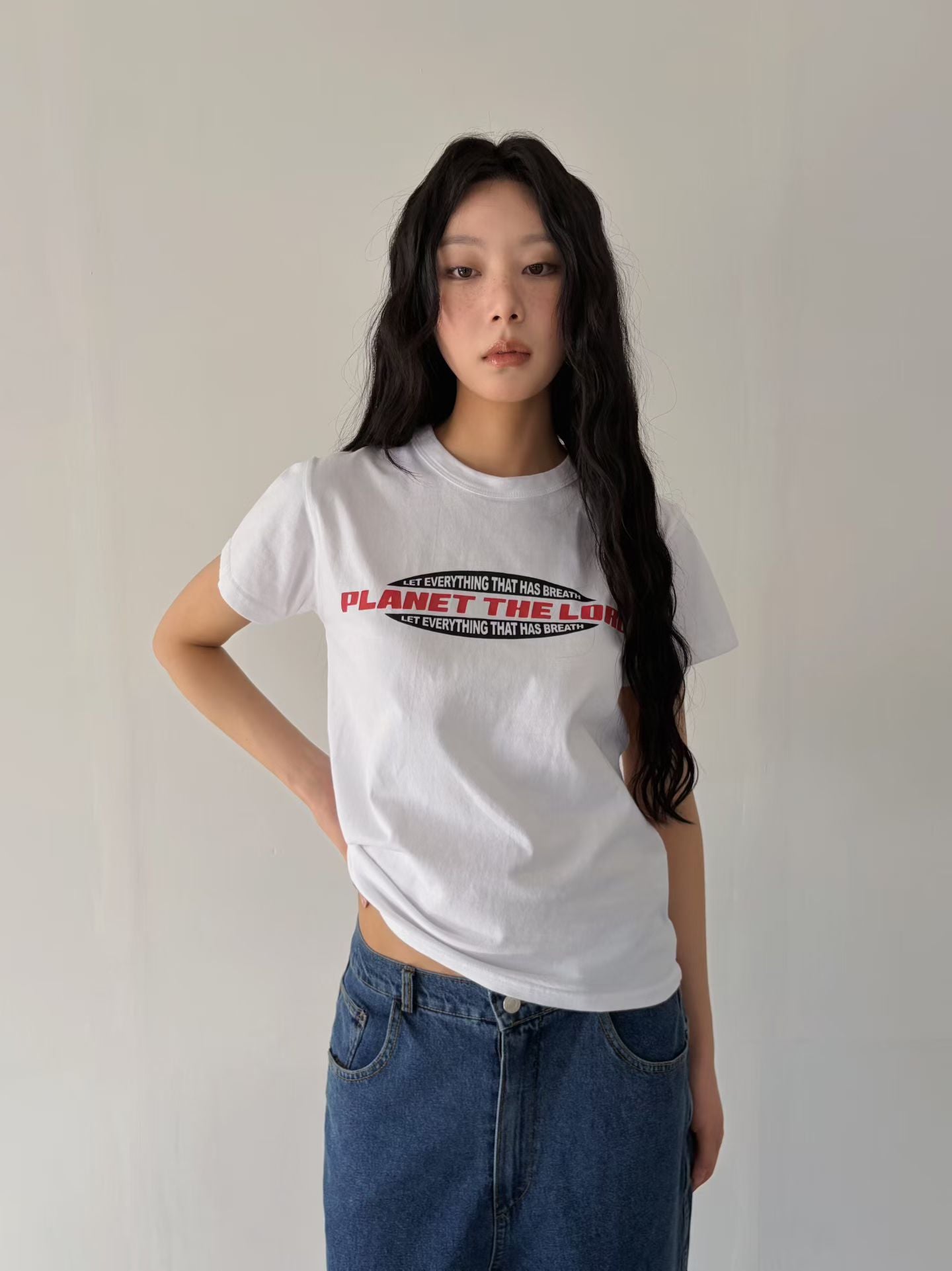 “Planet the Lord”洗水Tee