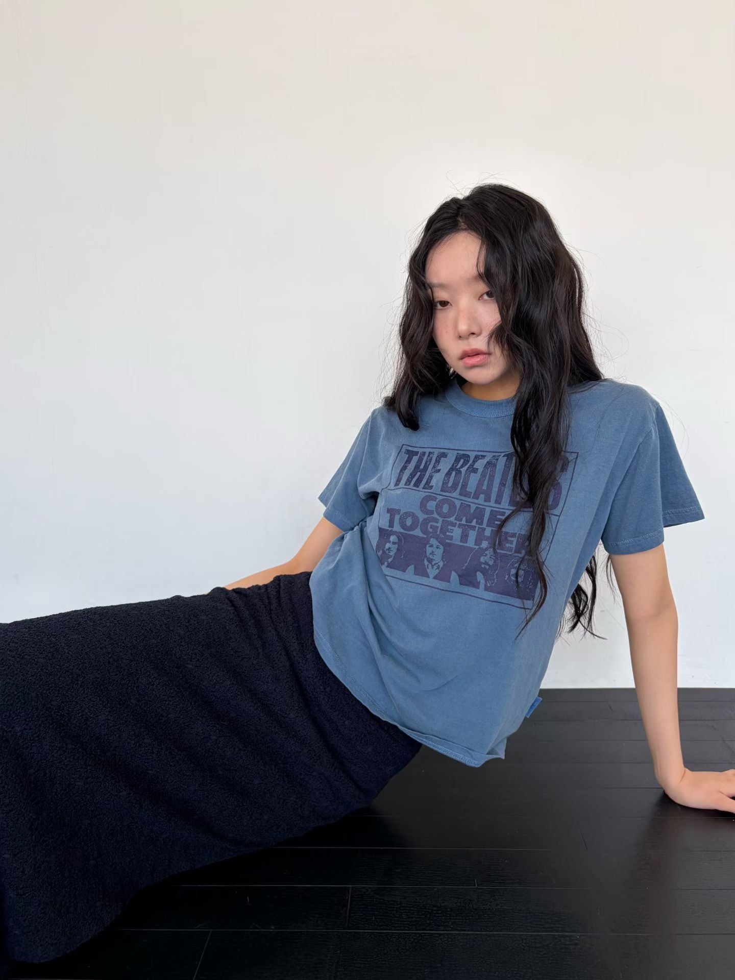 “THE BEATLES”洗水Tee