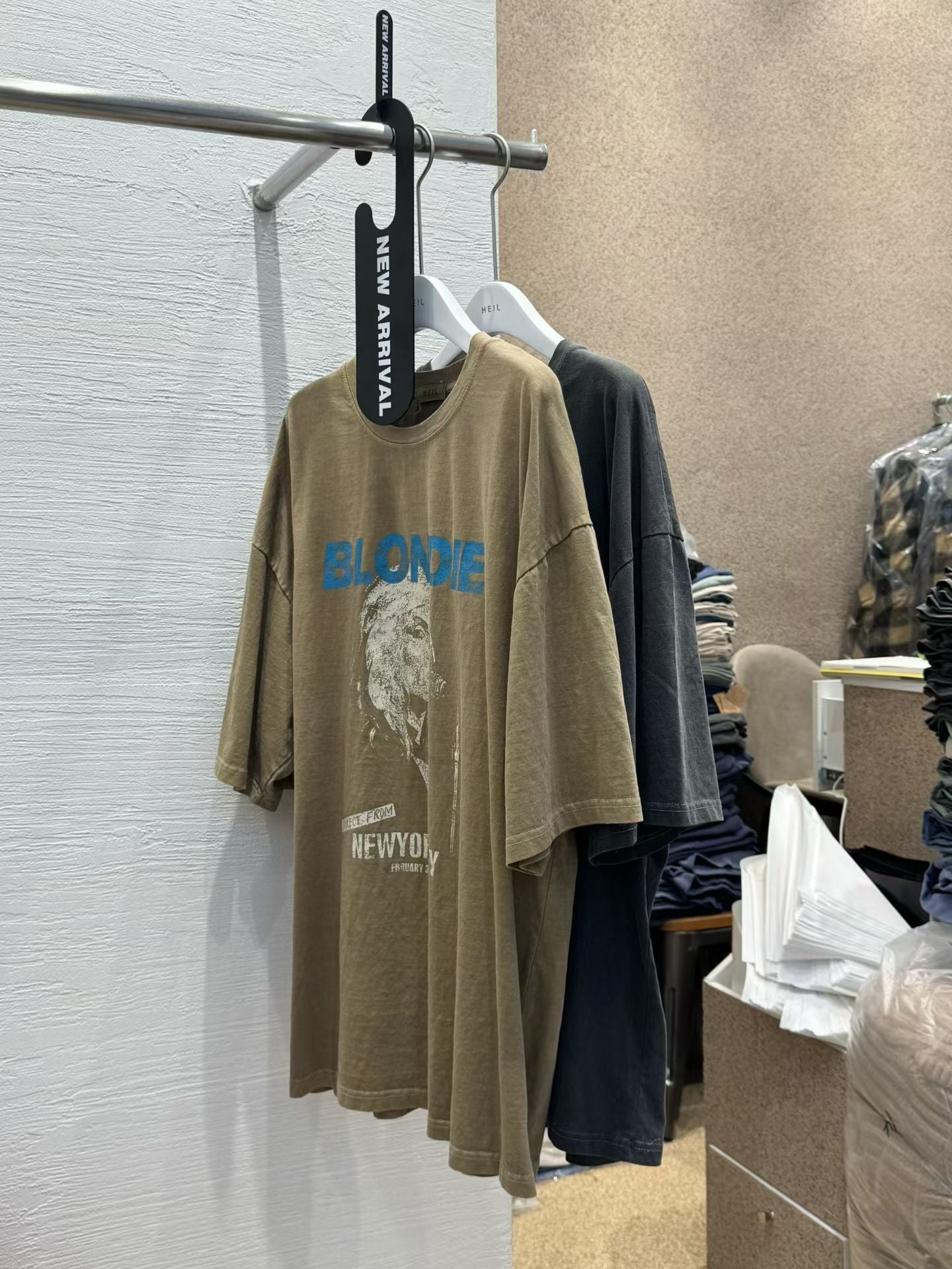 “BLONDIE”洗水短袖Tee