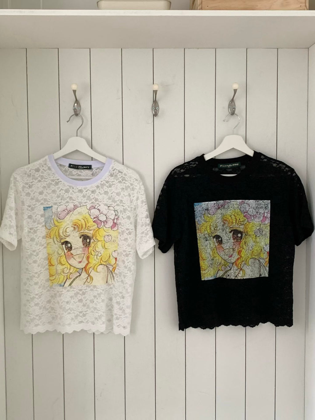 卡通Lace Tee
