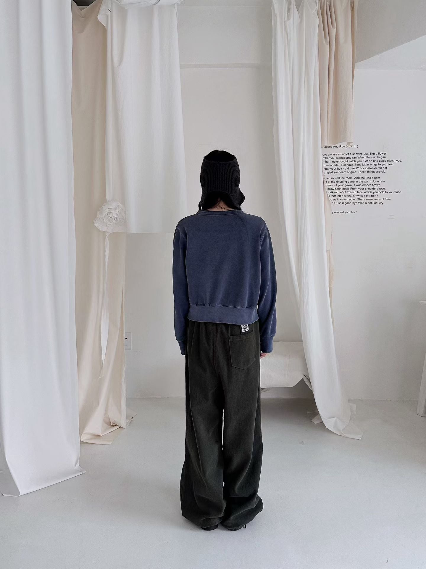 英文字洗水啪鈕外套