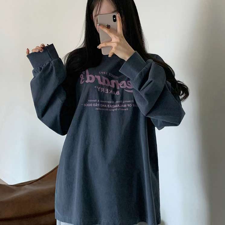 “Leonard”洗水長袖Tee