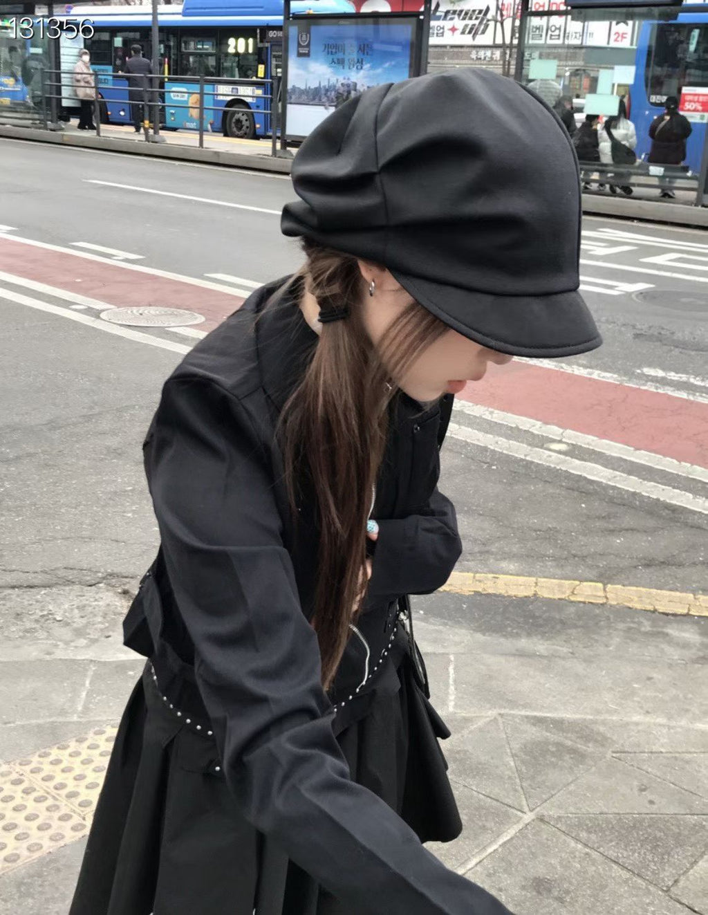 布料Baker Boy hat